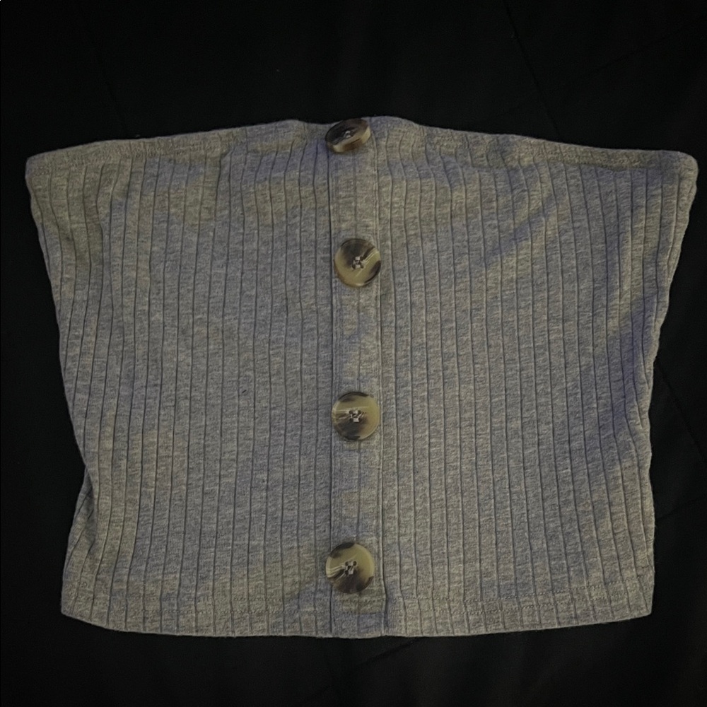 SHEIN Gray Tube Top